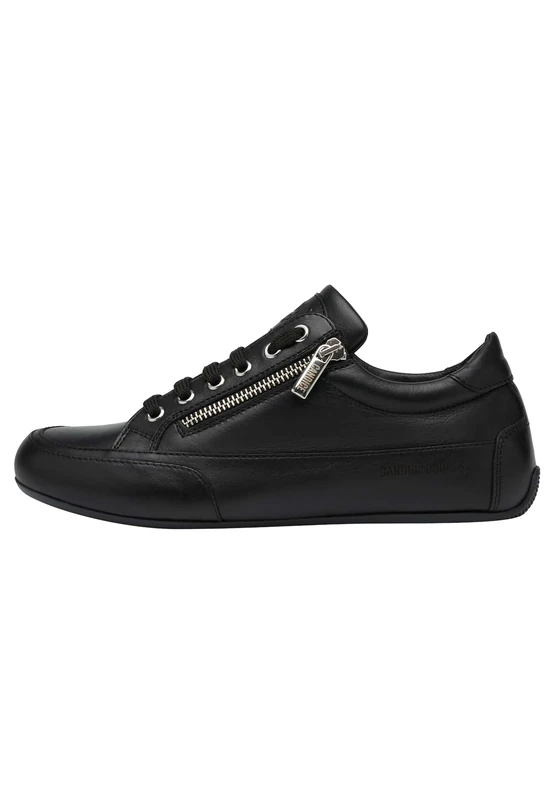 Candice Cooper Women's Rock 1 Zip Chic Oxford Flat, Black, 4 UK