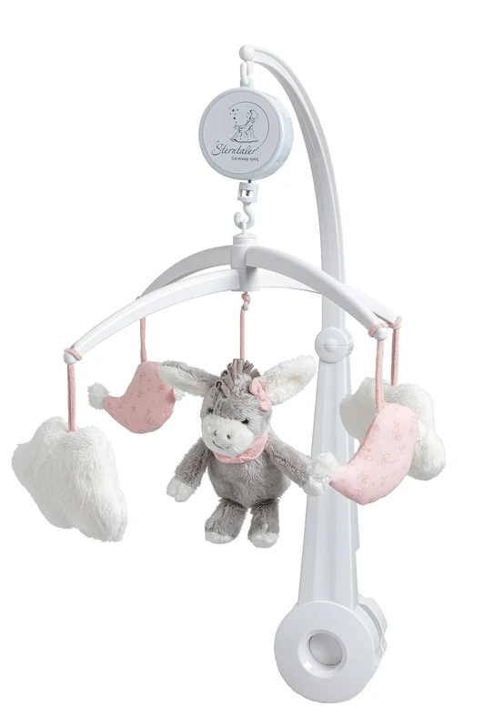 Sterntaler Baby Mobile Donkey Emmi Girl Flora Rose