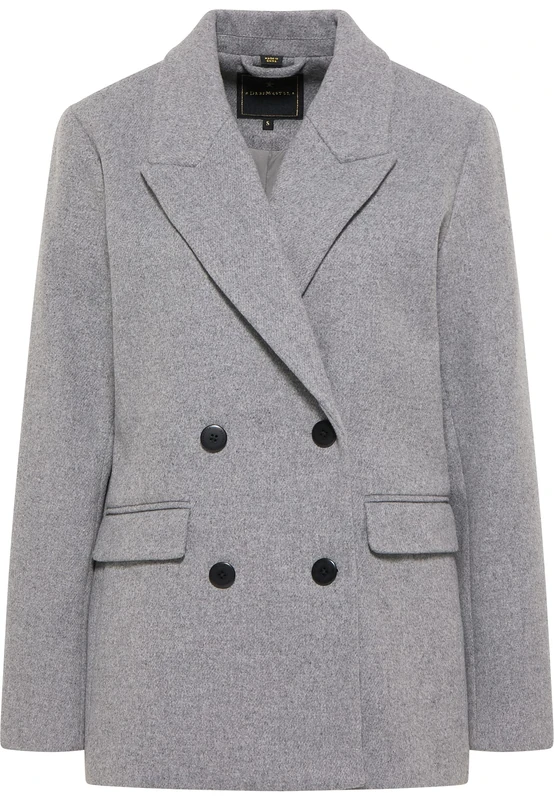 acalmar Women's Blazer, Gray, 22