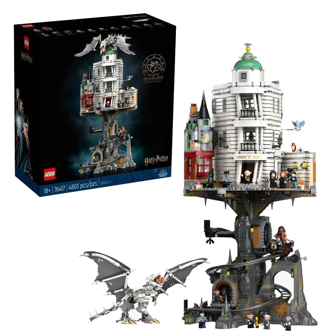 LEGO 76417 Gringotts Wizarding Bank – Collectors' edition - New.