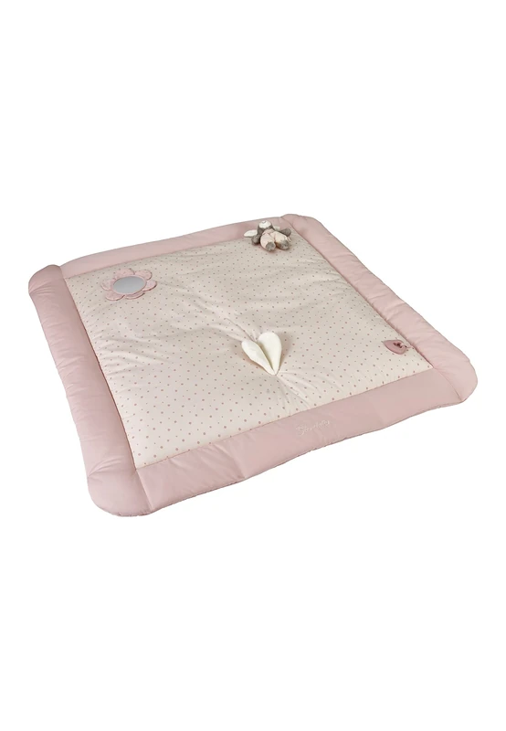 Sterntaler Emmi Girl Baby Crawling Blanket Donkey Flora Rose