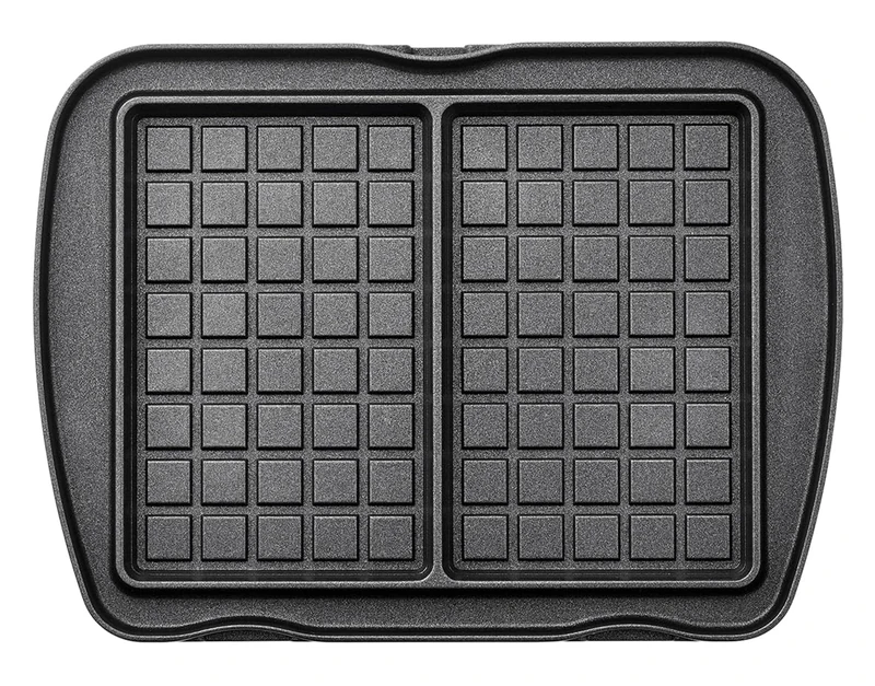 LAGRANGE Set of plates with filling waffles, compatible with all "Premium" waffle makers, cast aluminium plates, double layer non-stick coating, 010142