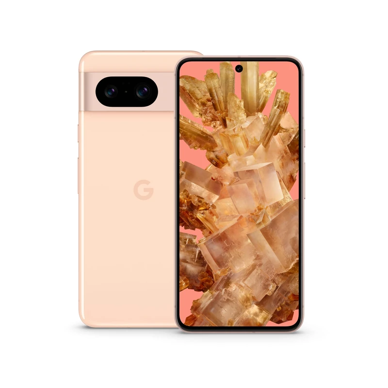 Google Pixel 8 – Unlocked Android smartphone with advanced Pixel Camera, 24-hour battery and powerful security – Rose, 128GB - Image 1