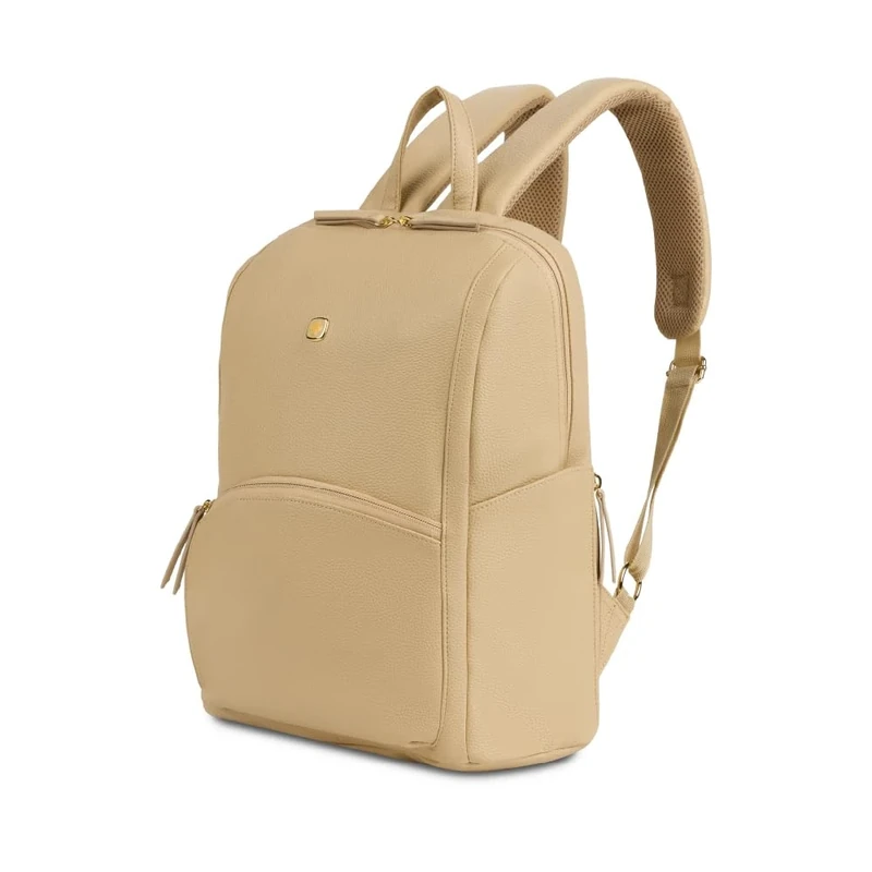 SwissGear Unisex's Serenity Luxe Women's Laptop Backpack, Taupe, 16 Inches