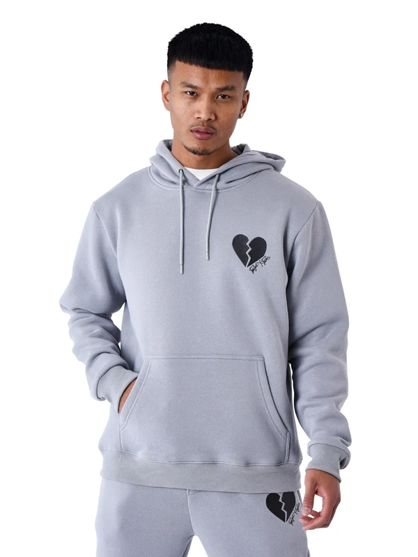 PROJECT X PARIS Men's Sweatshirt, Grey, Size XL