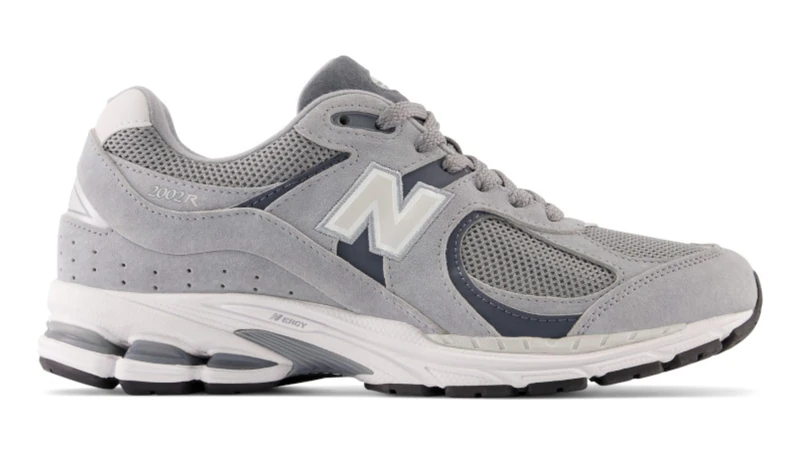 New Balance Men's 2002R Sneaker, Steel/Lead/Orca/Silver Mink, 4.5 UK