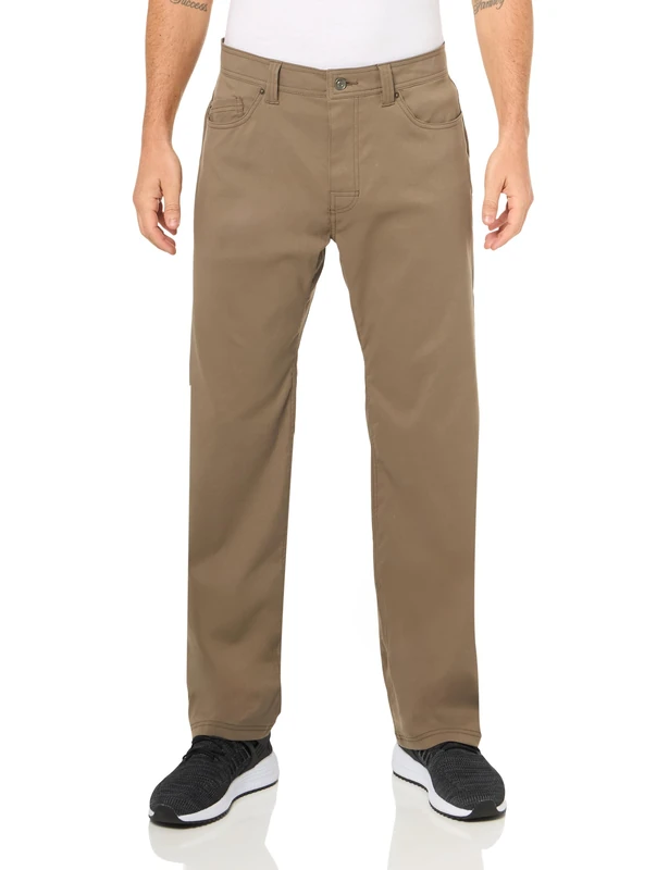 prAna Men's Brion Pant, Mud, 32W x 34L