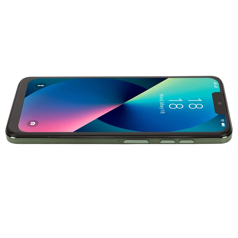 Shanrya Smartphone, 8MP Front Camera 6.2in Mobile Phone 16MP Rear Camera for Gifts (Green) - Image 1