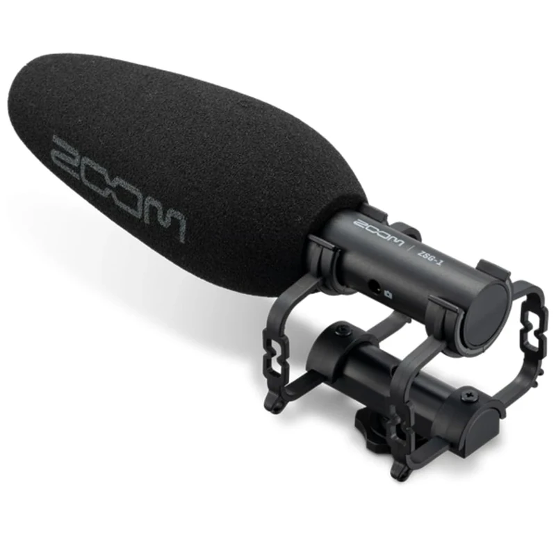 ZOOM ZSG-1 Clip-on Directional Shotgun Microphone for Camera & Smartphone – Ideal for Vlogs, Interviews & Content Creation