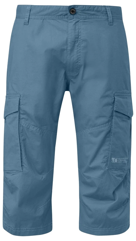 s.Oliver Men's Cargo Bermuda Shorts, 5402 Blue, 36