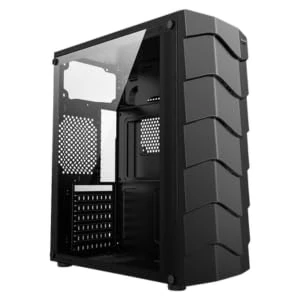 MACHPOWER PC and laptops brand Case Gaming 1 LED RGB, 1 Fan RGB, 3 USB, Acryl. PANEL