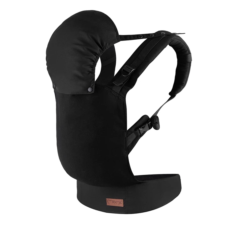 MoMi Collet Baby Carrier for Children Aged 3-48 Months (4-20 kg Body Weight), 2 Carrying Positions with 6 Adjustment Points, with Hood and Head Support for Baby