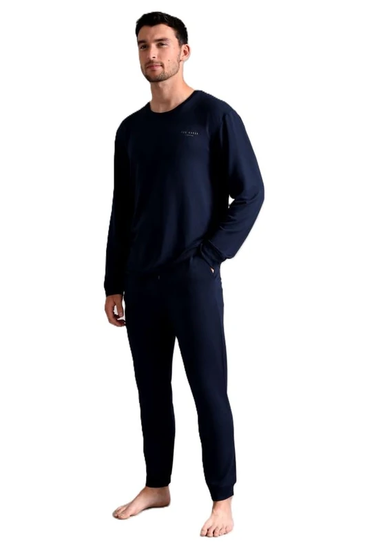 Ted Baker Mens Supersoft Jersey Jogger Sweatpants, Navy-nws-002, L UK