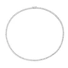 Amen Necklace (G) Diamonds, Colar Silver 42 cm, Prata 925 (15.54 g), Diamond CLTNTOBB Brand, One Size, Metal, No Gemstone, one size, Metal, No Gemstone