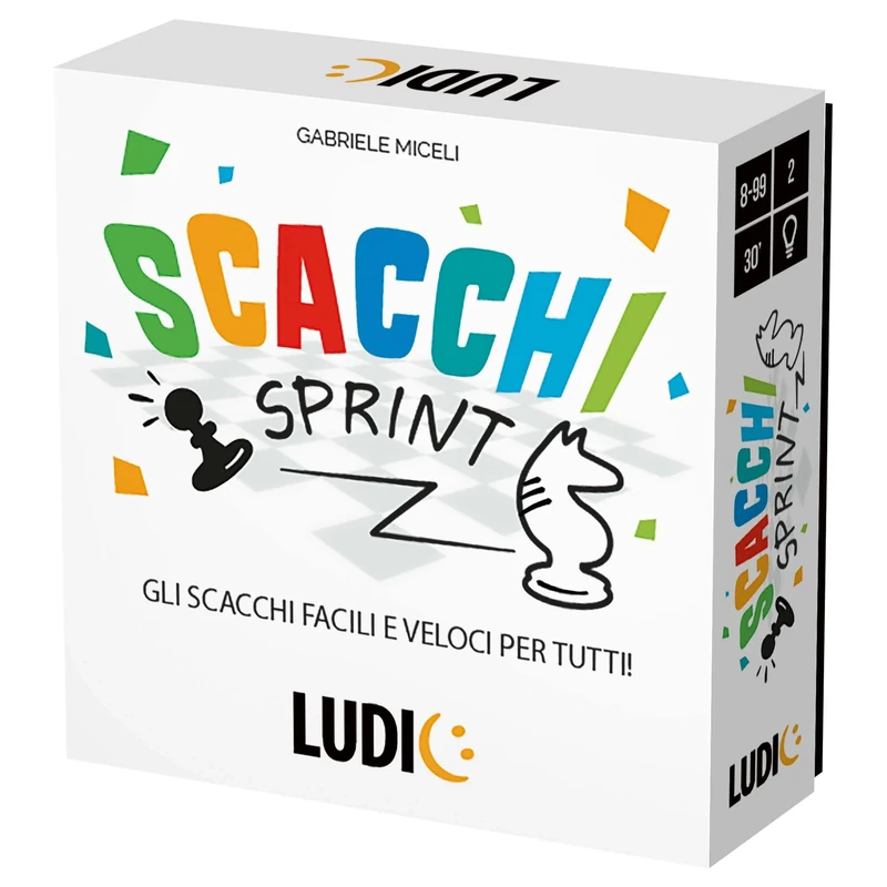 Ludic It57328 It57328 Chess Sprint Chess Game for the Family for 2 Players Made in Italy