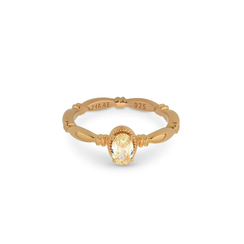 24KAE Ring (S), ANEL, PRT DR 925, (3,5GR),Tam. 8 12441Y/48 Brand, one size, Metal, No Gemstone