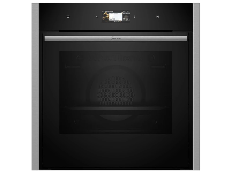 NEFF B64CS71N0 Built-in Oven N90, Slide&Hide, Full Touch TFT Display, Automatic Programs, Soft Open & Close, Black