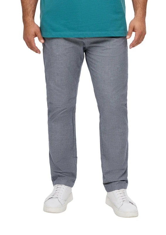 s.Oliver Men's 2148410 Chino with Drawstring, Relaxed fit, Blue 59k3, 42 W/32 L