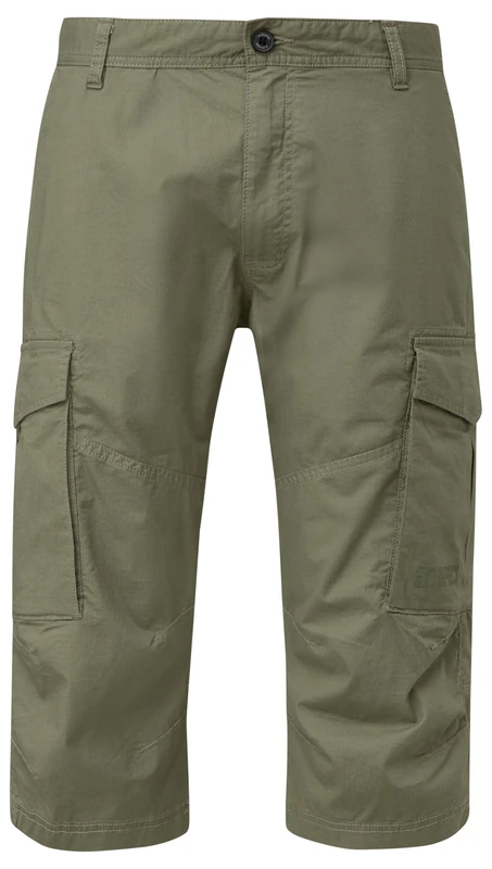 s.Oliver Men's 2148413 Cargo Bermuda Shorts, 7814 Green, 36
