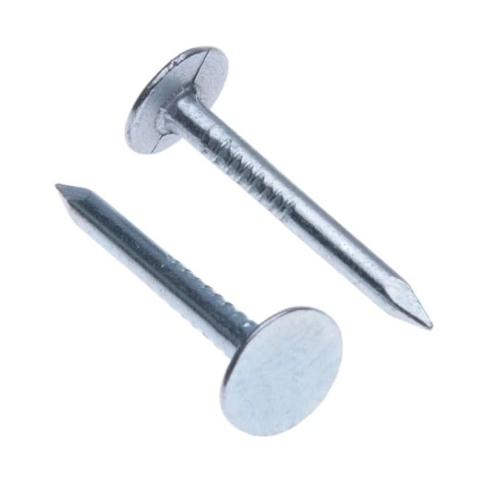 Clout Nails 20mm (Pack of 200) Extra Large Head Galvanized Shed Roofing Felt Tacks for DIY and Crafts Home Decor Woodwork Furniture and Construction Outdoor Wood Fence Roof Tiles (20mm x 2mm)