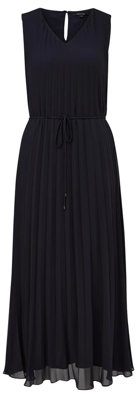 comma Women's 2145055 Dress, Blue 5976, 6