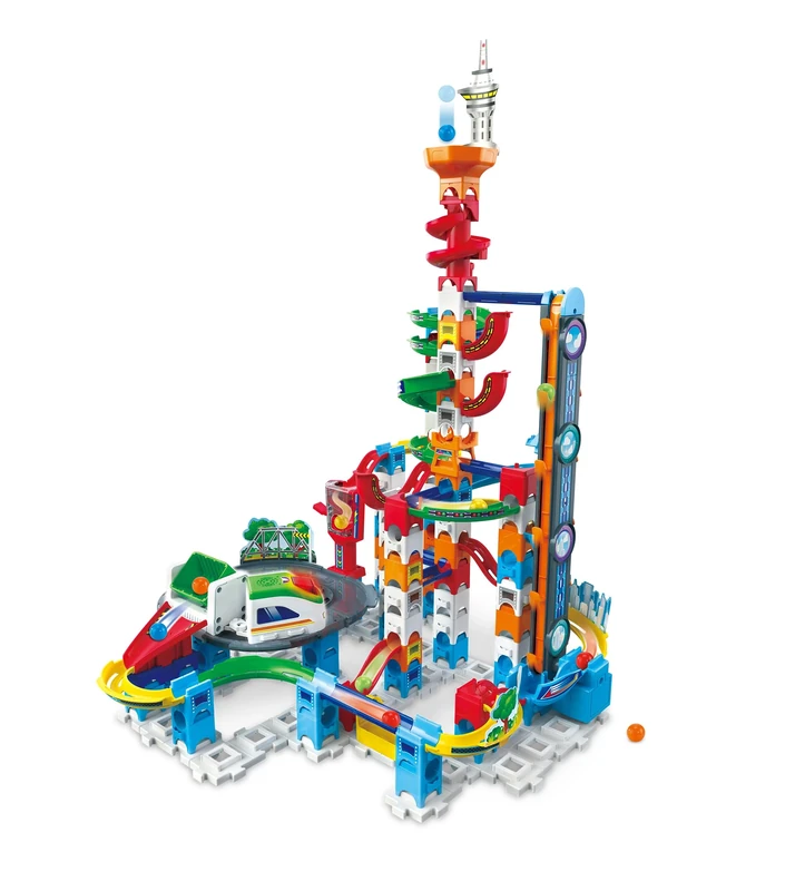 VTech Marble Rush Super Sky Tower Set XL, 143 Pieces, Plastic, 4+ y, Buildings Theme