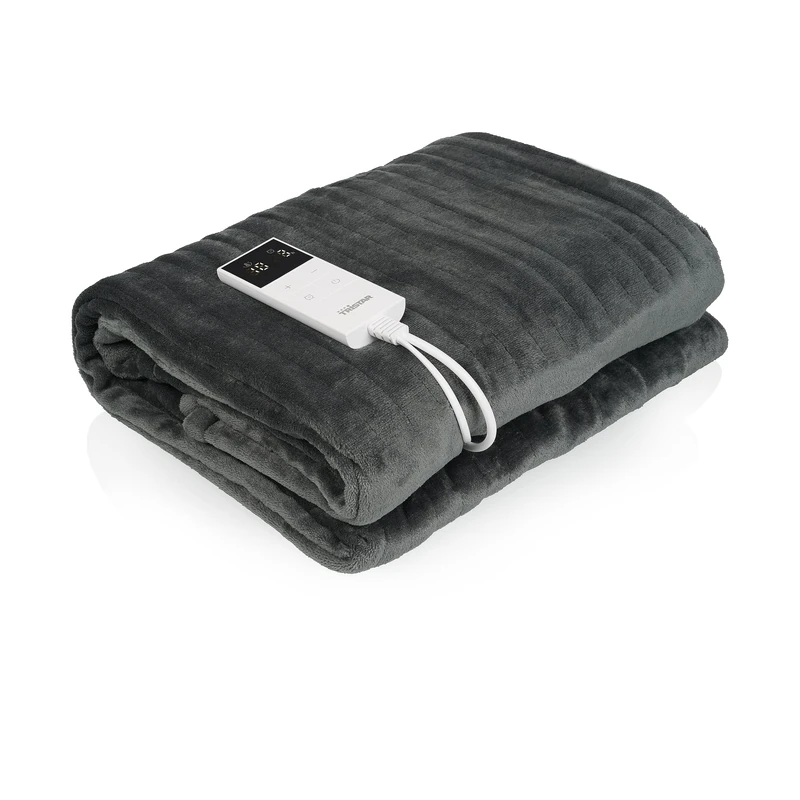 Tristar Electric Blanket - 180 x 120 cm Fleece - Machine Washable - Adjustable Temperature - Removable Remote Control - BW-4781 - Image 1