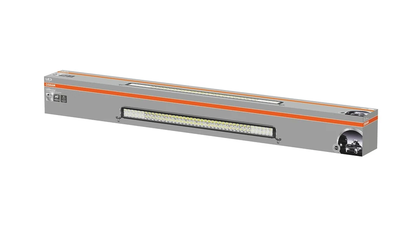 OSRAM LEDriving® Lightbar VX1000-CB DR SM, LED driving light for far/near-field lighting, combo beam, 6000K, 10100lm, light beam up to 385m, 12V/24V, ECE approval, Bianco