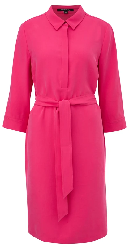 comma Women's 2148773 Dress, Pink 4462, 16