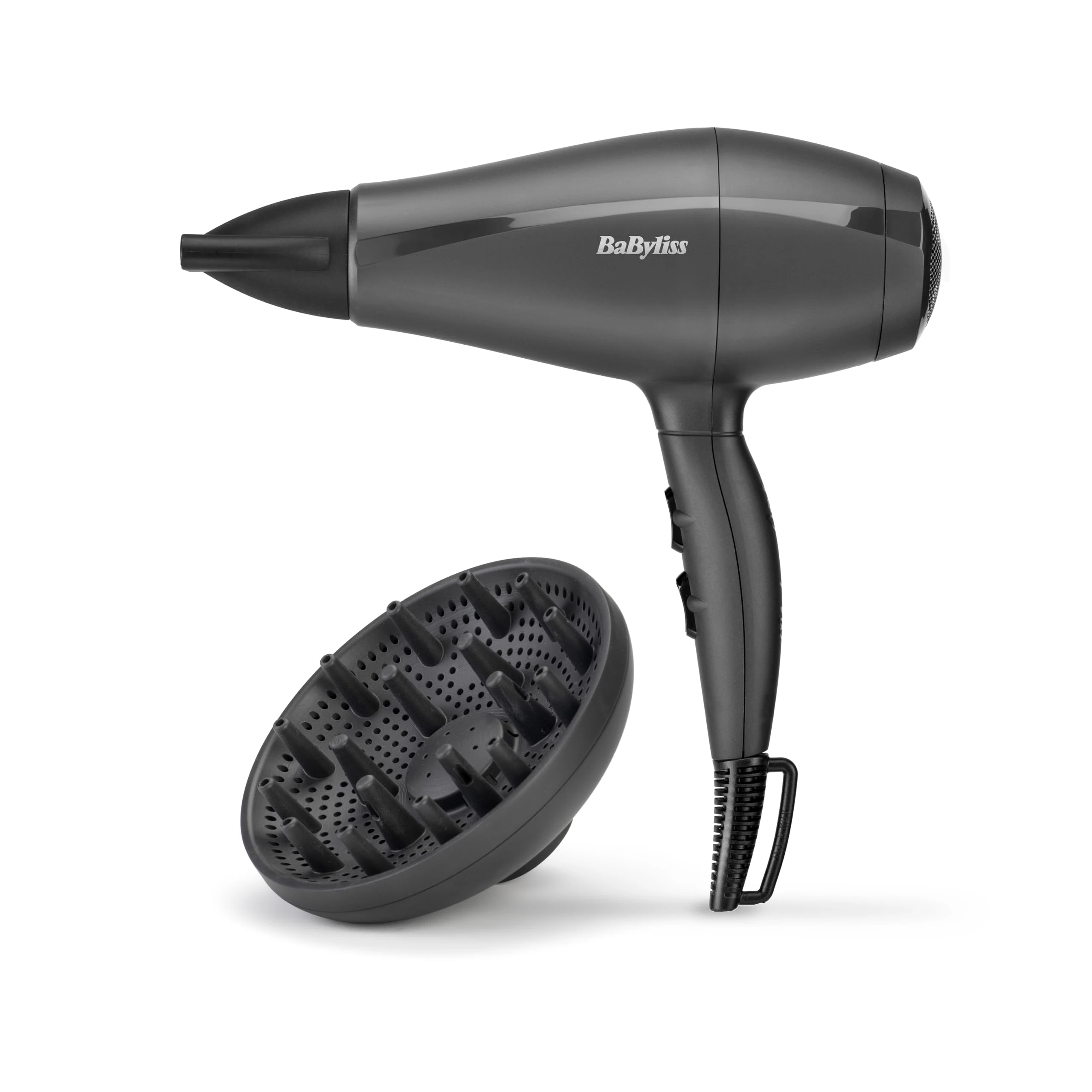 BaByliss Power Light Dry 2000 Hair Dryer, Lightweight Professional Hair Dryer, Made in Italy, Extra-Fast Air Flow