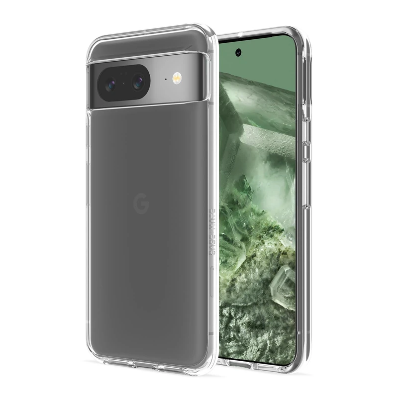 Case-Mate Google Pixel 8 Case [6.2”, 2023] [12ft Drop Protection] [Wireless Charging] Signature Clear Phone Case for Google Pixel 8 - Anti-Yellowing, Anti-Scratch Tech, Shockproof Materials, Slim Fit