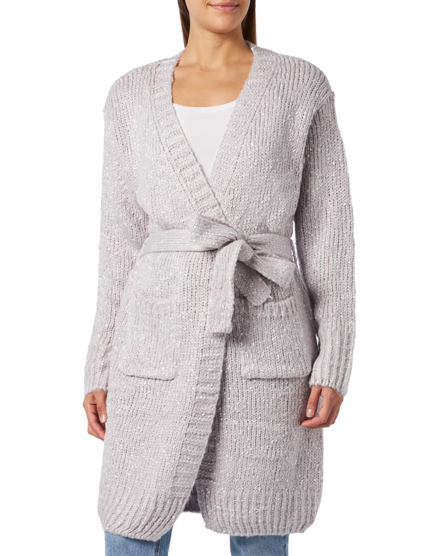 nascita Women's Ladies Cardigan 19025298-na03 Light Grey Xs/S Sweater, lightgrey