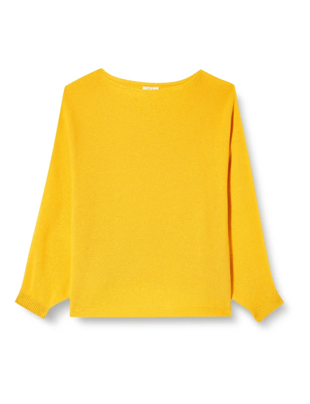NALLY Women's Knitted Jumper 19026977-na02, Yellow, XL Sweater