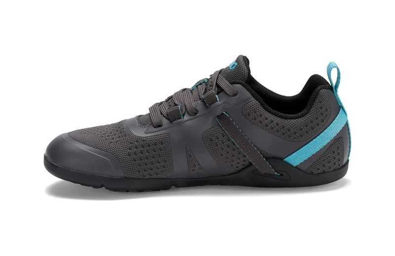 Xero Shoes Women's Prio Neo Athleisure Sneaker Athletic, Lightweight, Performance Cross-Trainer Shoes for Women Asphalt/Blue Radiance, Size 5 UK