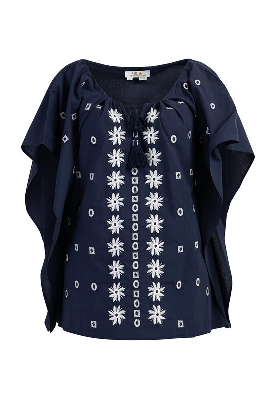 ALARY Women's Poncho 15826565-al01, Navy, XL Sweater