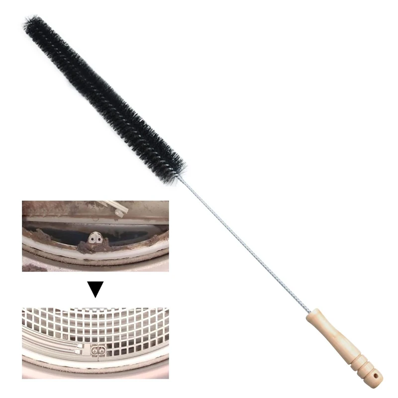TROONZ Dryer Vent Cleaner Brush - Stainless Steel Pipe Scrubber
