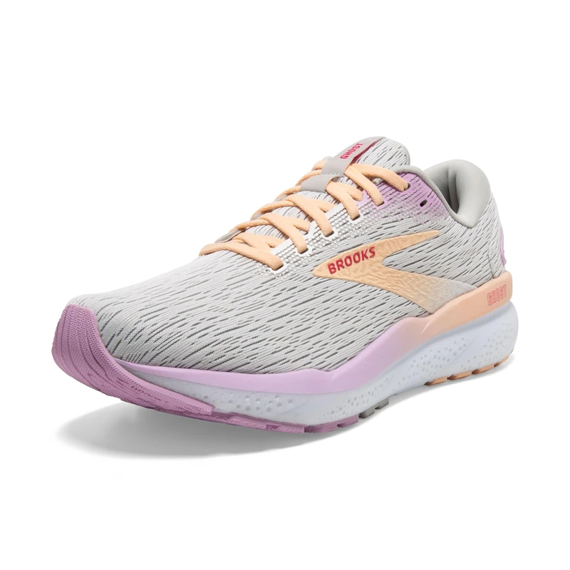 Brooks 1204071B186 Ghost 16 Women White/Grey/Orchid UK 7