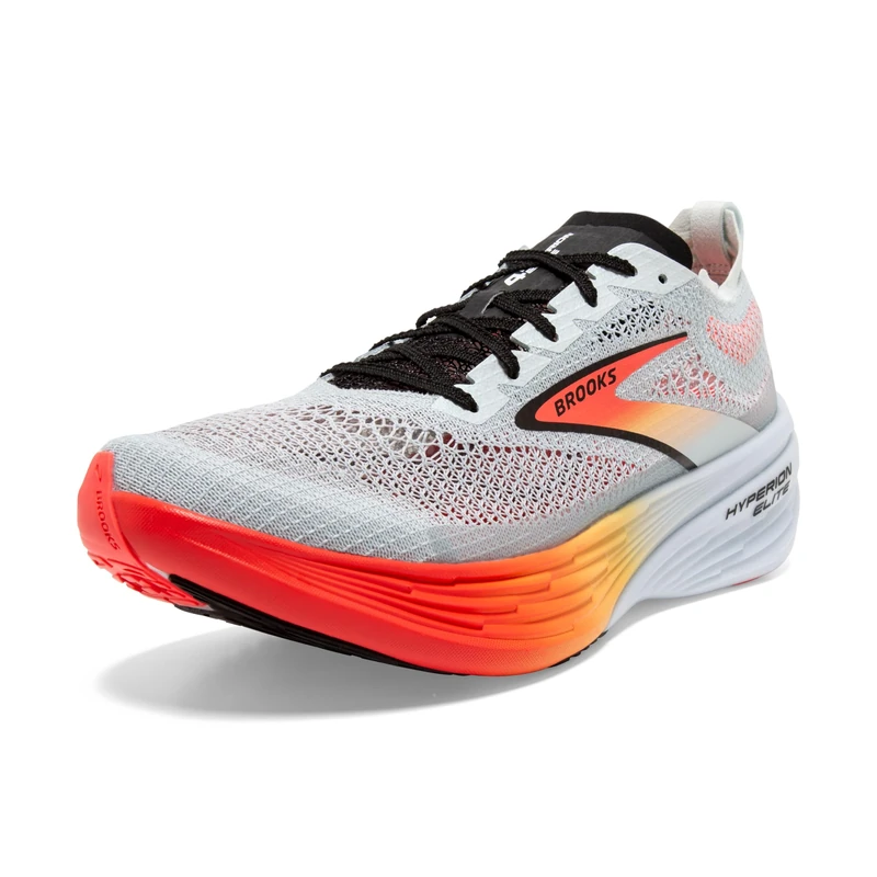 BROOKS 1000461D488 Hyperion Elite 4 Men Illusion Blue/Coral/Orange UK 10