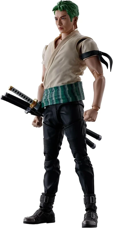 TAMASHII NATIONS One Piece figurine S.H. Figuarts Roronoa Zoro (Netflix) 14 cm