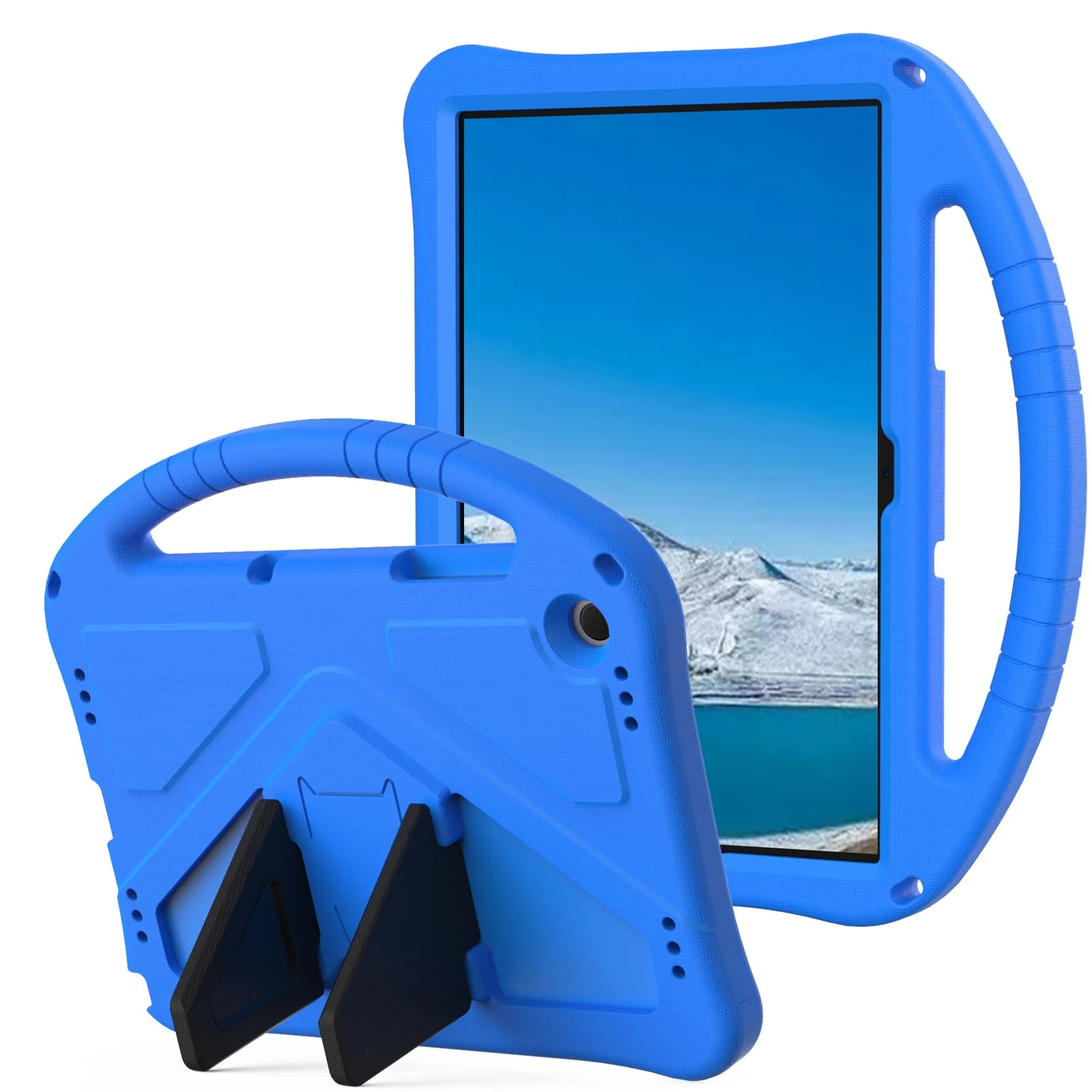 YRH Case for Galaxy Tab A9 Plus/Tab A11 Plus 11-inch, Kids EVA Shockproof Cover for Samsung A9+ Plus /A11 Plus Tablet Case 11'', with Stand Handle, Blue