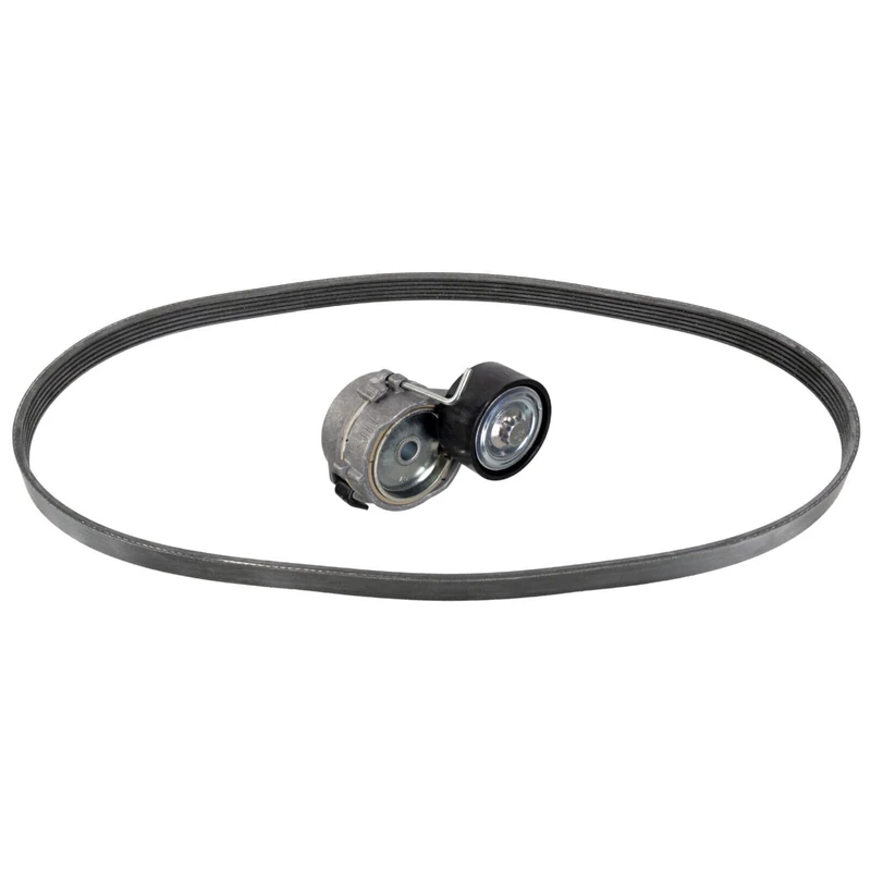 FEBI BILSTEIN V-Ribbed Belt Kit 183486 Compatible with: Citroen C3 II, C3 III, C4 Cactus, C4 Cactus Van, C-Elysee, DS3, DS3 Cabriolet, Peugeot 2008 I, 208 I, 301, 308 II