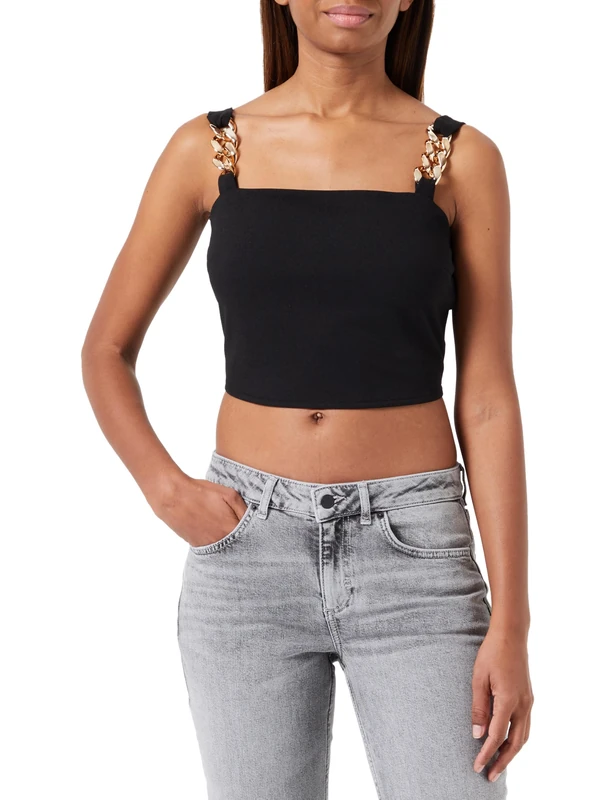 nascita Women's Top, Black, Large