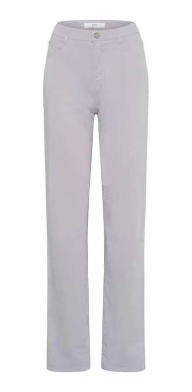 BRAX Women's Style Carola Five-Pocket Trousers in Cotton Stretch Pants, Gray, 31W x 30L