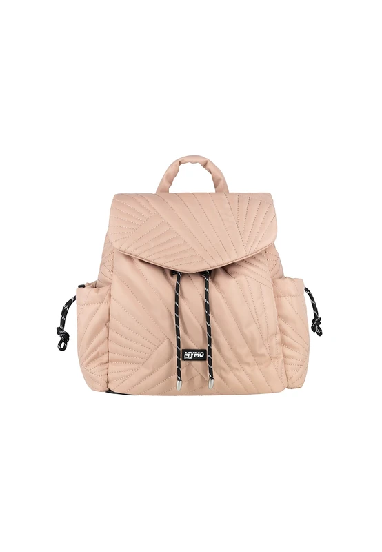 UCY Women Rucksack mit Steppmuster Quilted Backpack, Peach, One Size