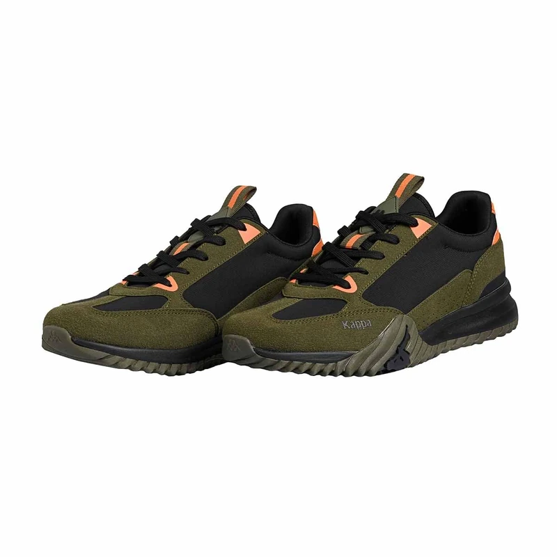 Kappa Arklow, Men's Trainers, Black/White, 10.5 UK