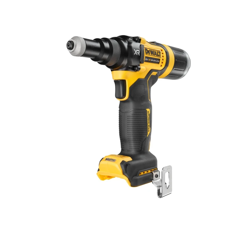 DEWALT DCF403NT-XJ 18 Volt Cordless Rivet Gun (for Rivet Size 2.4 to 4.8 mm, Brushless Motor, Ball Thread Pulling Mechanism for Consistent Performance, Supplied Without Battery and Charger)