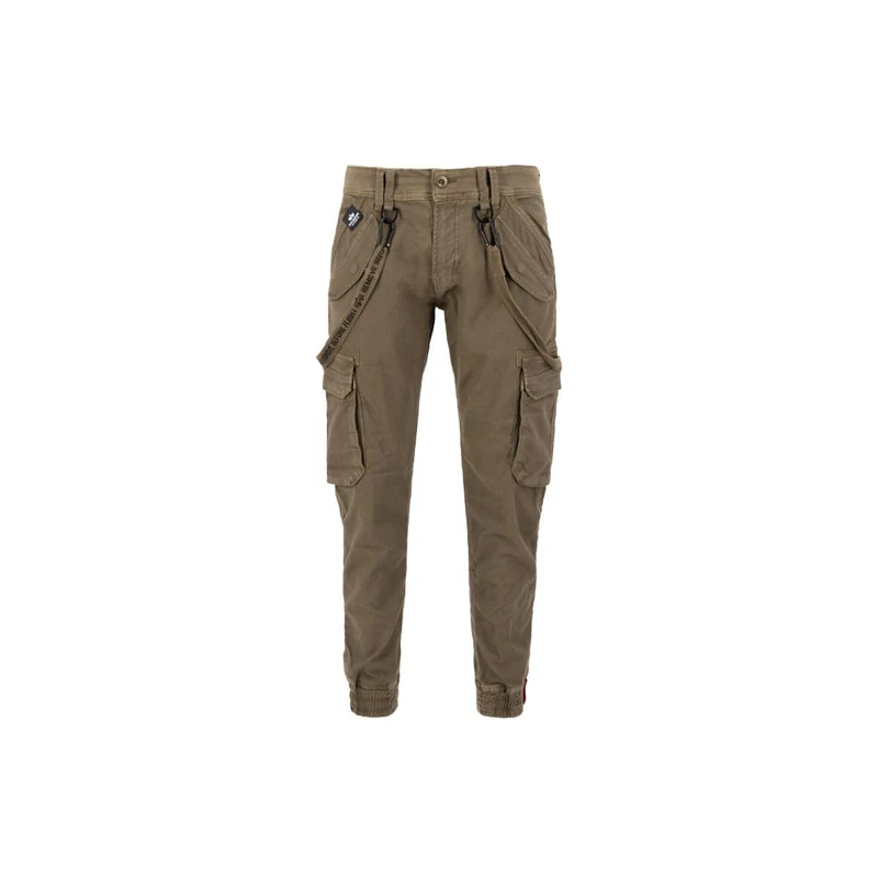 Alpha Industries Utility Mens Casual Trousers Taupe