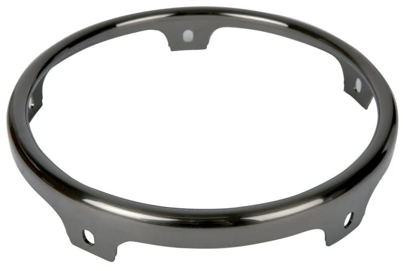 Latin Percussion Hoop Conga Highline EZ Curve - LPH646-SBB - LPH646-ES - Brushed Nickel 10 Inch Quinto | 5 Holes, LPH427A