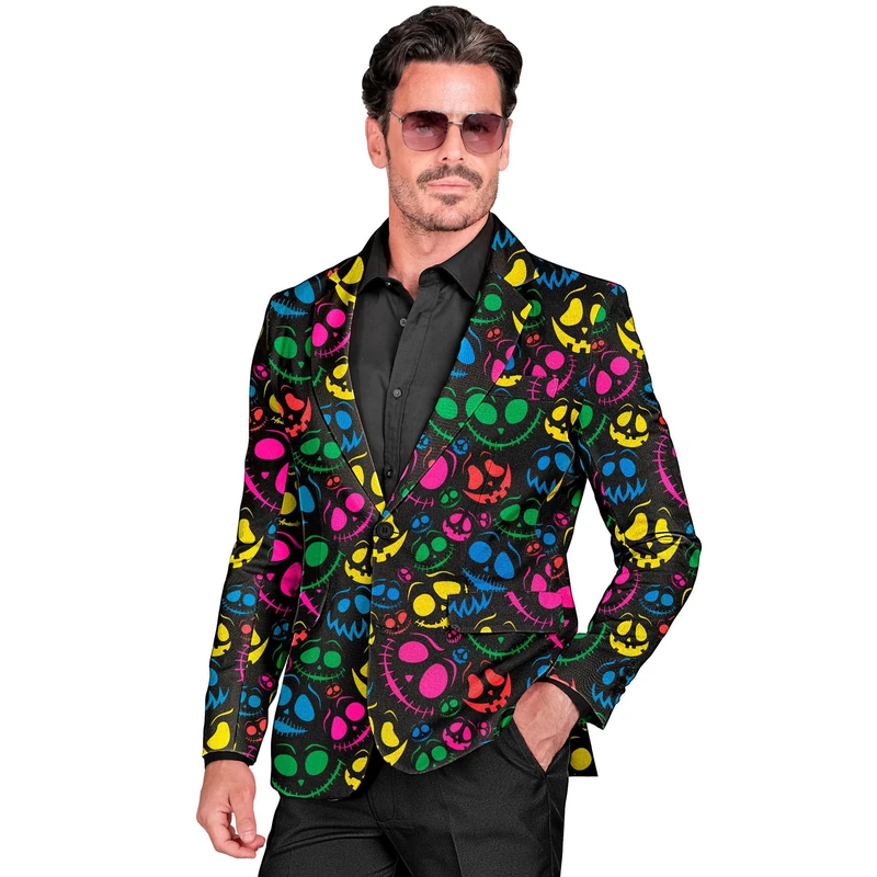 Widmann Milano Neon Ghost Jacket - Halloween Party Outfit
