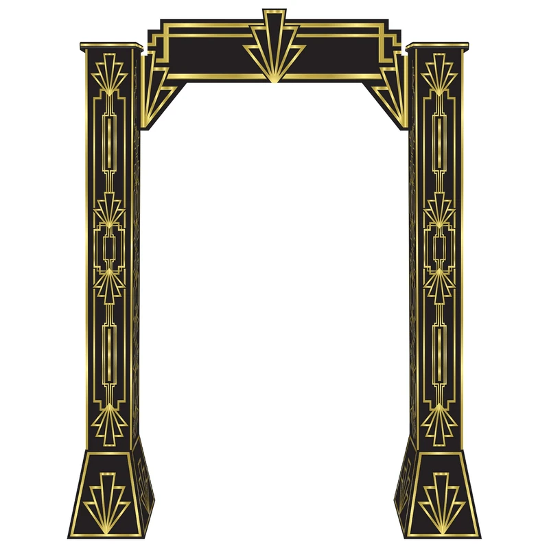 Beistle Great 20's 3-D Archway Prop Multicolor